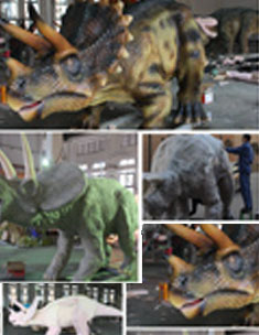 自貢仿真恐龍模型,機電昆蟲生產廠家,玻璃鋼雕塑模型定制,彩燈、花燈制作廠商,三合恐龍定制工廠